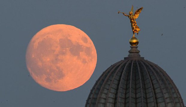 Siêu trăng hươu đực lớn nhất năm 2022, vẻ đẹp Chị Hằng làm xiêu lòng người yêu thiên văn khắp thế giới - Ảnh 8.