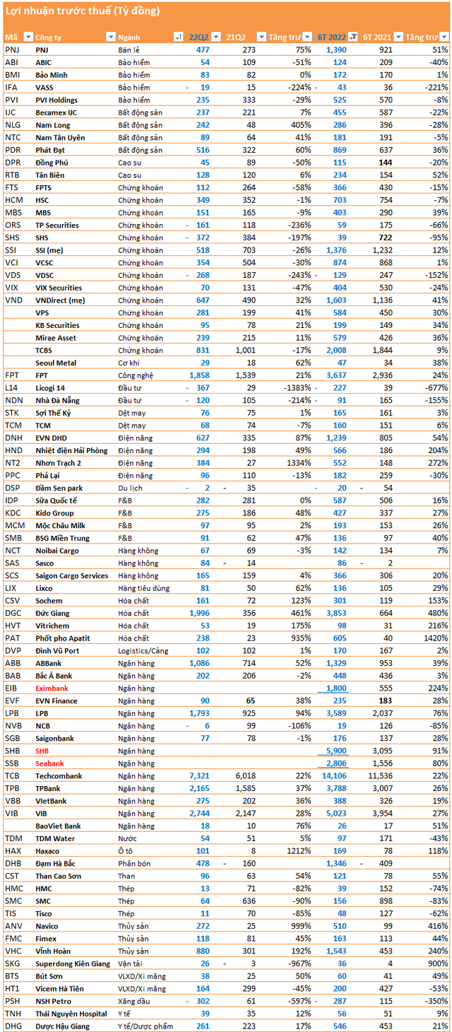  Cập nhật mùa BCTC quý 2: Loạt công ty chứng khoán, ngân hàng lớn đã công bố, nhiều doanh nghiệp vẫn đạt tăng trưởng cao  - Ảnh 5.