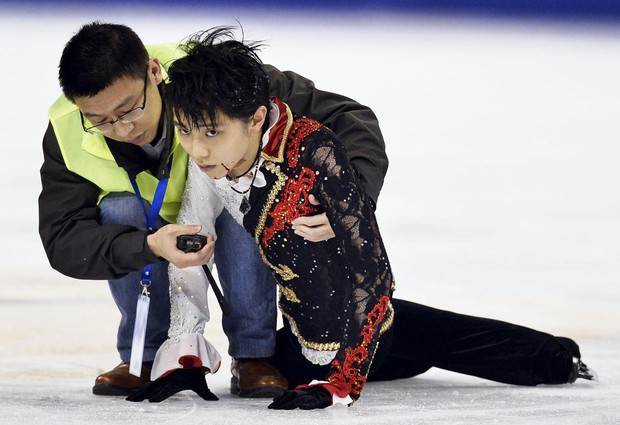  Hoàng tử sân băng Yuzuru Hanyu - vẻ đẹp mỹ miều của thể thao thế giới  - Ảnh 3.