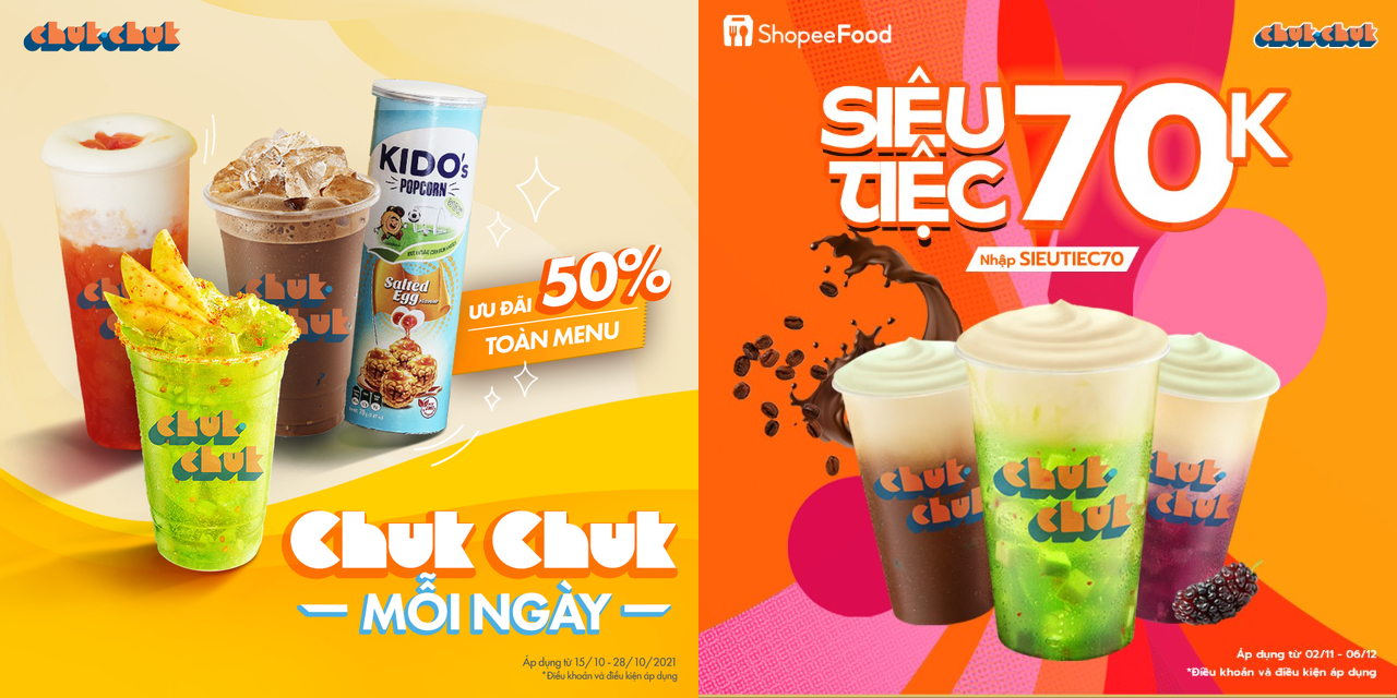 Chuỗi Chuk Chuk của KIDO đổi tên thương hiệu thành Chuk Coffee & Tea, chính thức tiến quân ra Bắc với cửa hàng đầu tiên ở Hà Nội - Ảnh 1.