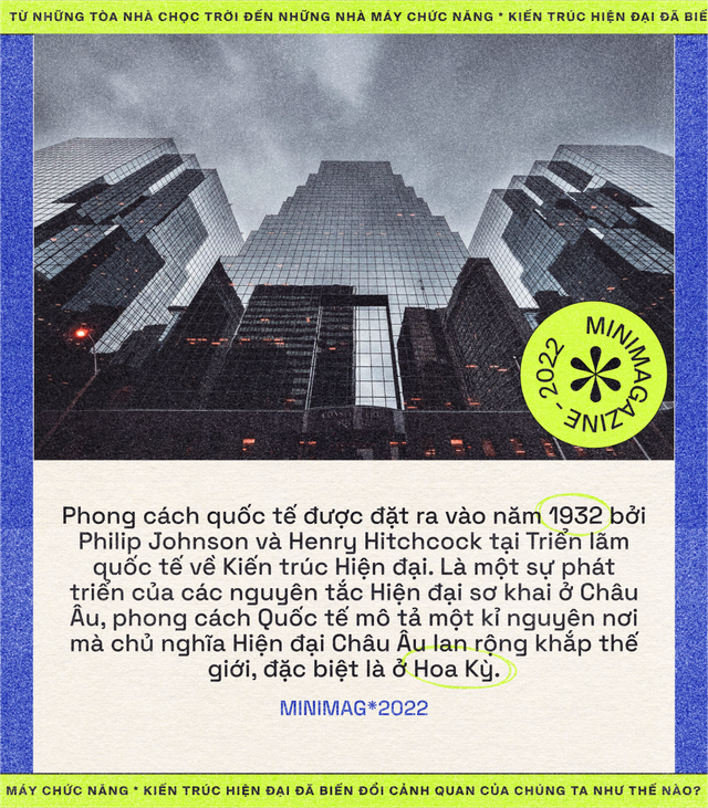 Từ những tòa nhà chọc trời đến những nhà máy chức năng: Kiến trúc hiện đại đã biến đổi cảnh quan của chúng ta như thế nào? - Ảnh 5.