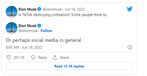 Elon Musk: TikTok is accelerating the decline of a civilization - Photo 2.