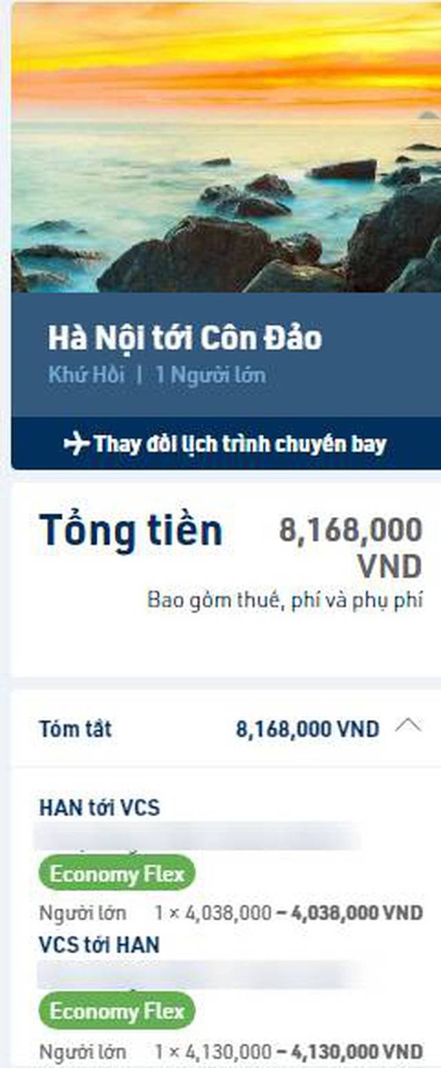 Vé máy bay nội địa lên đến gần 10 triệu ở những chặng bay nóng, chỉ sau một vài tiếng đã ở mức giá khác - Ảnh 4.