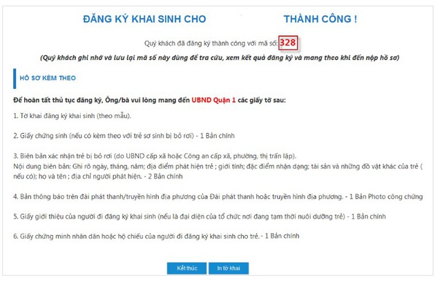  Hướng dẫn đăng ký khai sinh cho con online ngay tại nhà  - Ảnh 7.