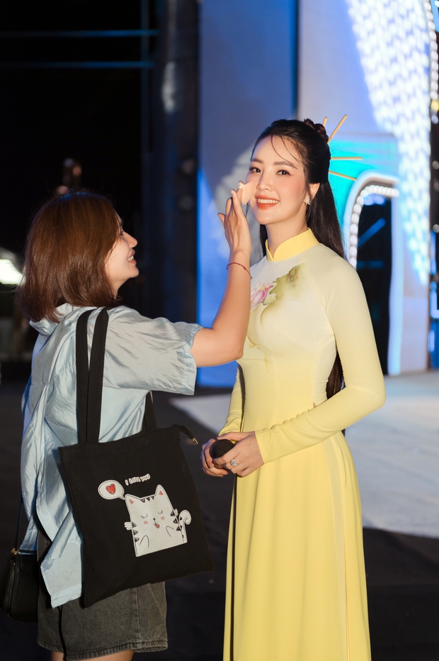 Thuỵ Vân chia sẻ hậu trường nhớ đời tại Miss World Vietnam 2022  - Ảnh 7.