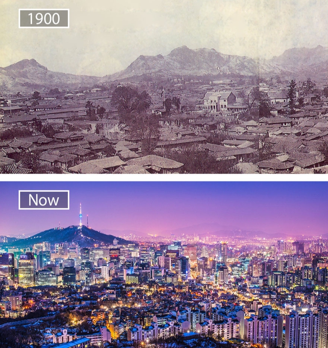 Loạt ảnh xưa và nay cho thấy sự thay đổi đáng kinh ngạc của những thành phố nổi tiếng nhất thế giới trong thế kỷ - Ảnh 2.