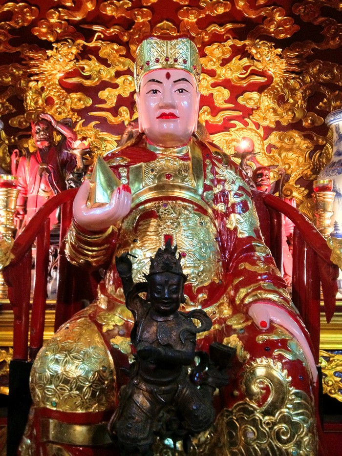 Đền Hỏa Thần phố Hàng Điếu - Ngôi đền duy nhất tại Hà Nội thờ &quot;Ông tổ phòng cháy chữa cháy&quot; - Ảnh 4.
