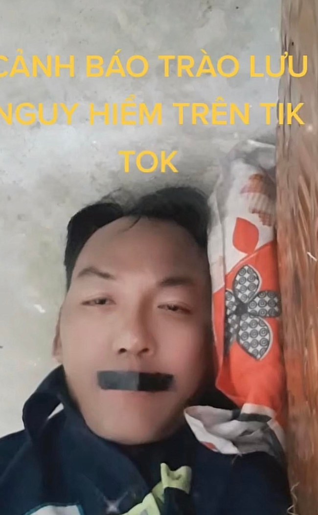 Cảnh báo trào lưu nguy hiểm trên TikTok: Dán băng keo vào miệng mong ngủ ngon, không ngáy - Ảnh 3. Cảnh báo trào lưu nguy hiểm trên TikTok: Dán băng keo vào miệng mong ngủ ngon, không ngáy - Ảnh 3.