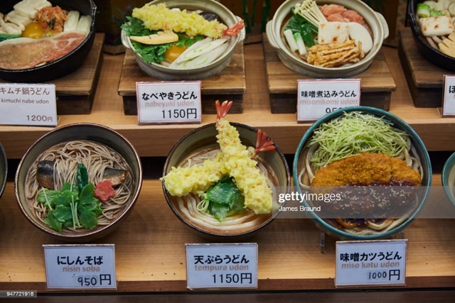 Mô hình món ăn giả của Nhật BảnMô hình món ăn giả của Nhật Bản