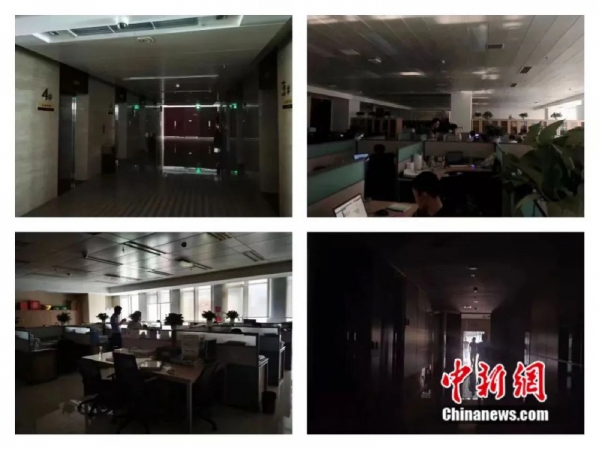Tàu điện ngầm, đường phố Trung Quốc chìm trong bóng tối để tiết kiệm điện - Ảnh 4.