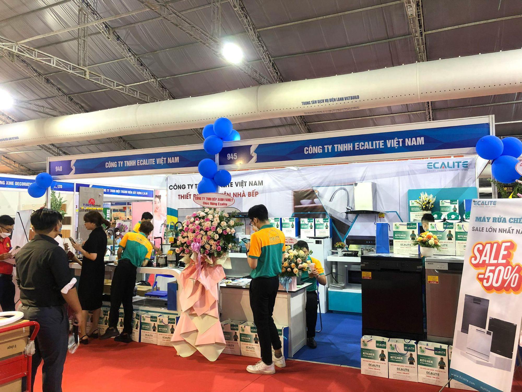 Trải nghiệm không gian bếp hiện đại và tiện nghi của Ecalite tại triển lãm Vietbuild - Ảnh 1.
