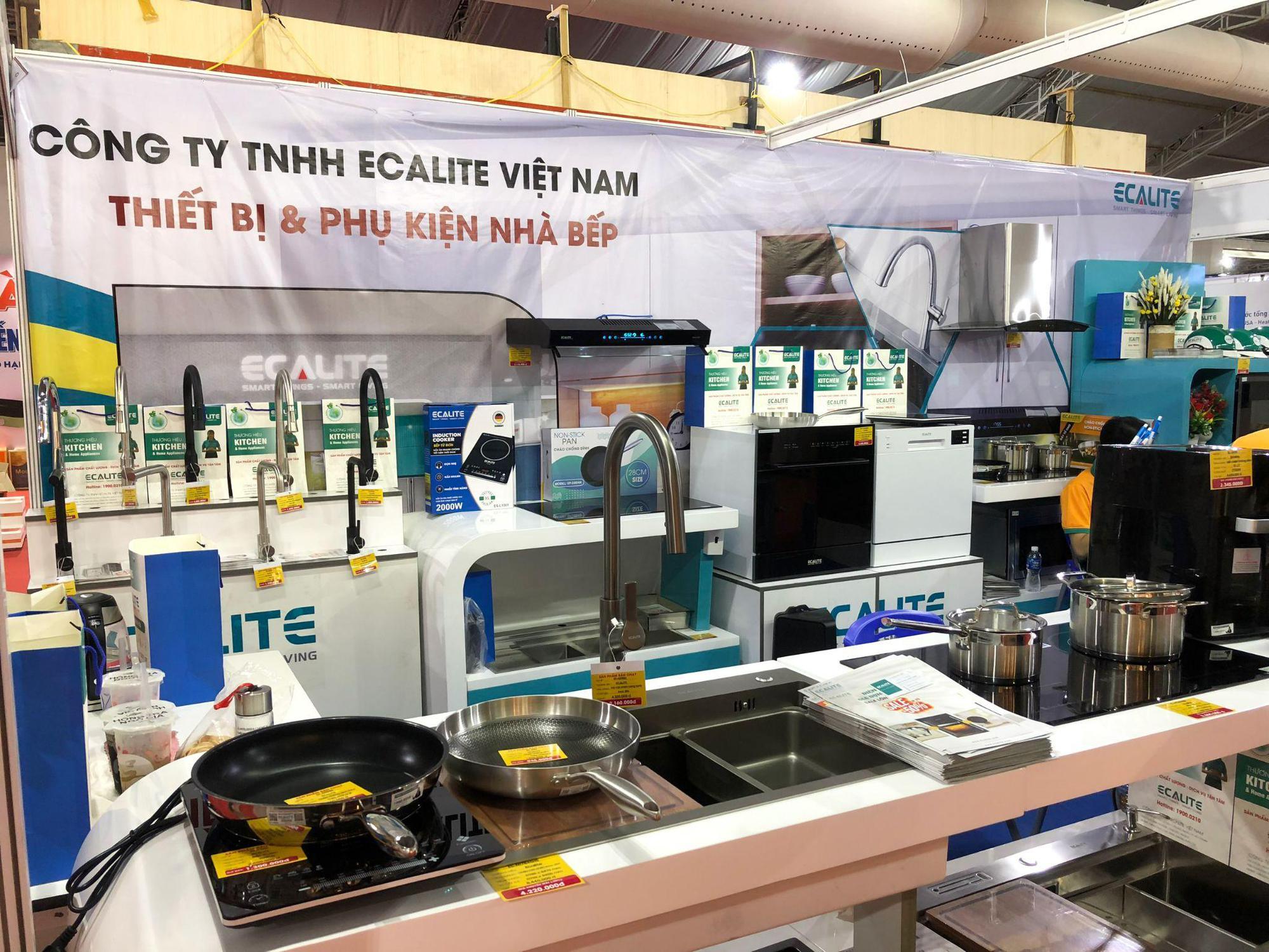 Trải nghiệm không gian bếp hiện đại và tiện nghi của Ecalite tại triển lãm Vietbuild - Ảnh 2.