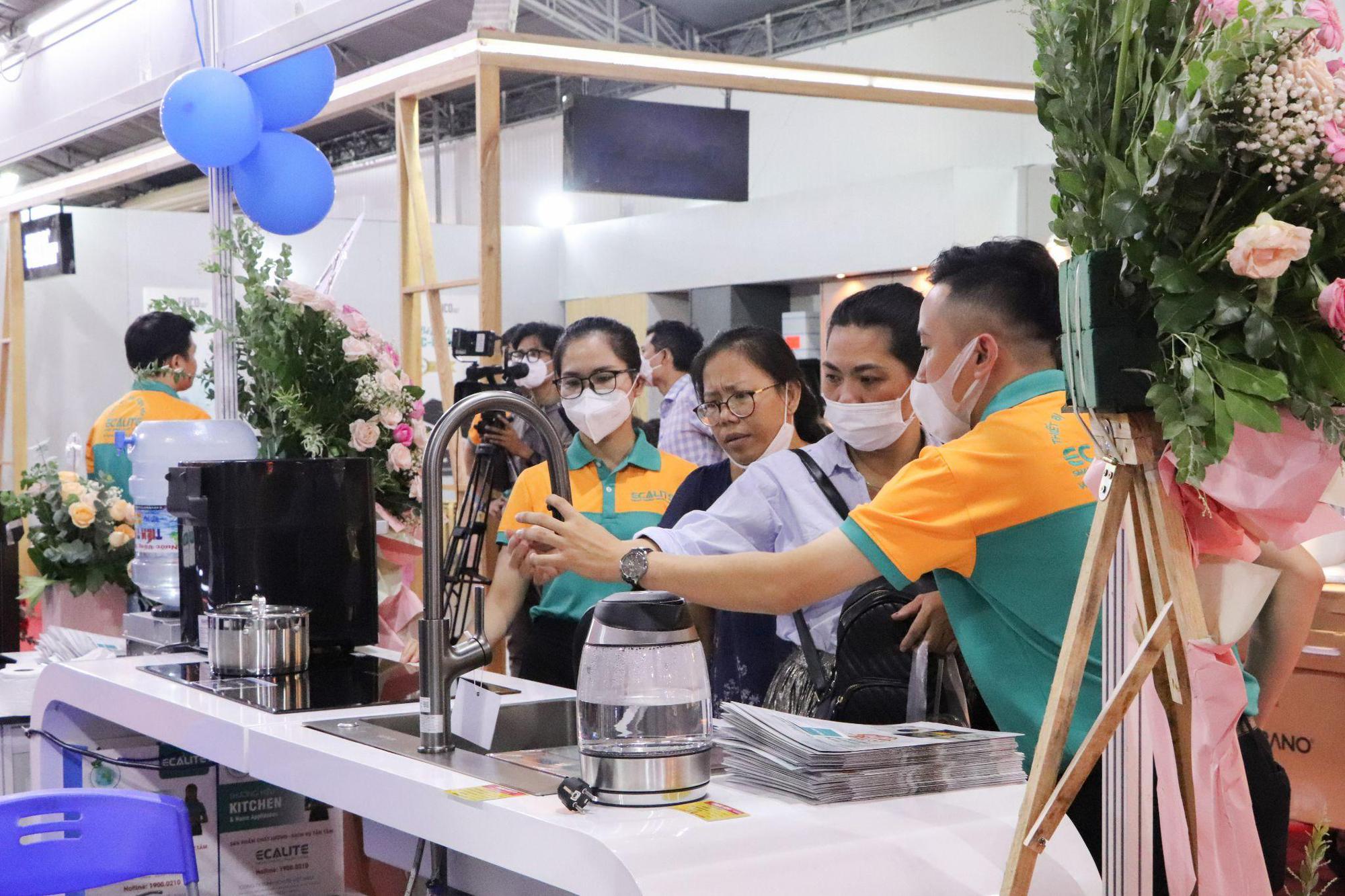 Trải nghiệm không gian bếp hiện đại và tiện nghi của Ecalite tại triển lãm Vietbuild - Ảnh 3.