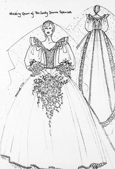  Những bí mật đằng sau chiếc váy cưới của Công nương Diana  - Ảnh 2.