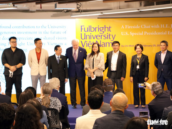 Bà Đàm Bích Thủy sẽ thôi làm chủ tịch Đại học Fulbright Việt Nam - Ảnh 1.