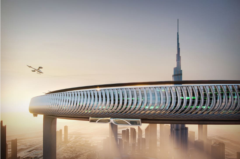 Khát vọng ngông cuồng của các kiến trúc sư Dubai: Xây vòng tròn siêu khủng bao quanh tòa nhà cao nhất thế giới - Ảnh 2.