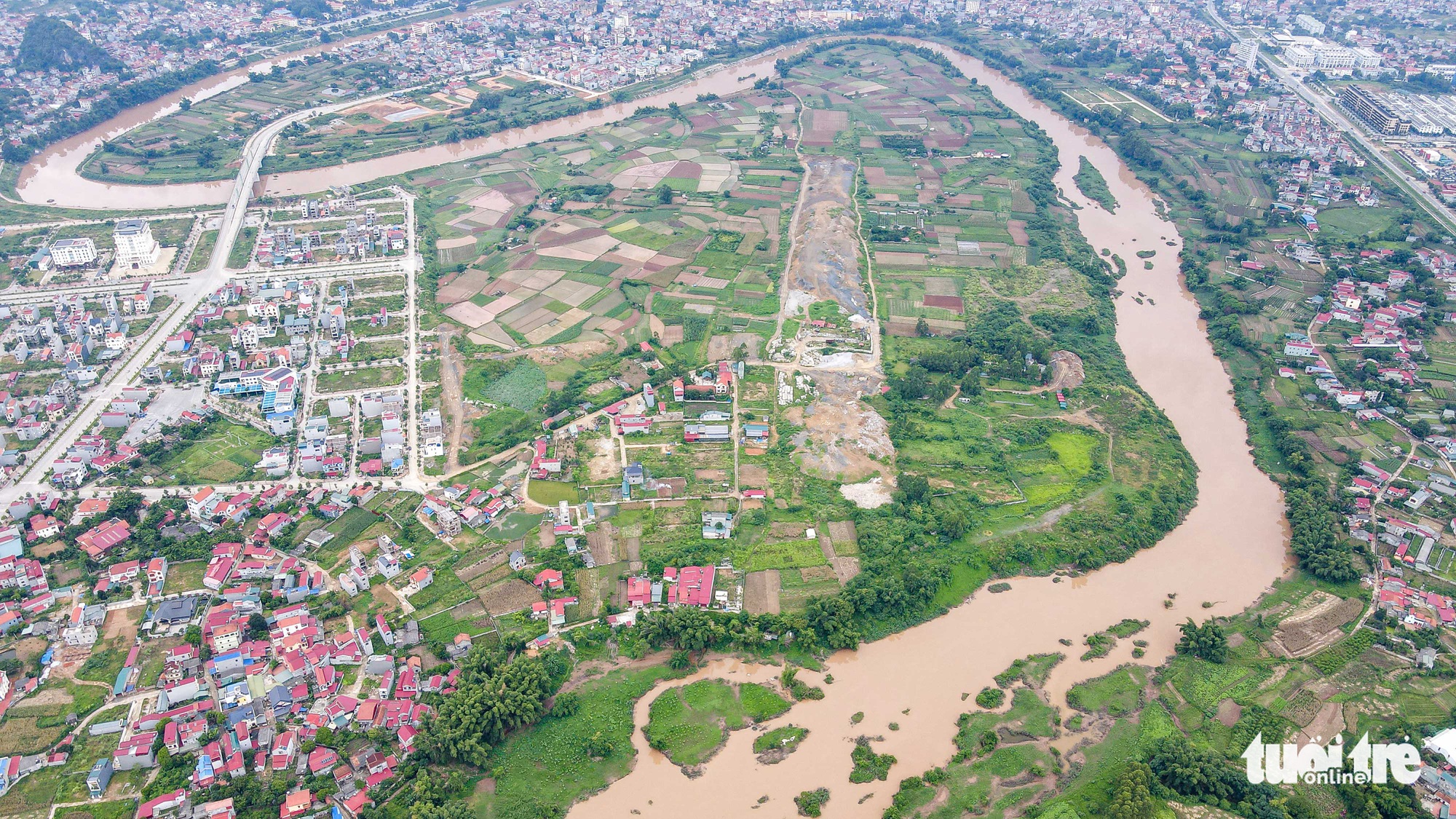 Cận cảnh dự án khu đô thị hơn 3.000 tỉ đồng ở Lạng Sơn dính nhiều lùm xùm - Ảnh 1.