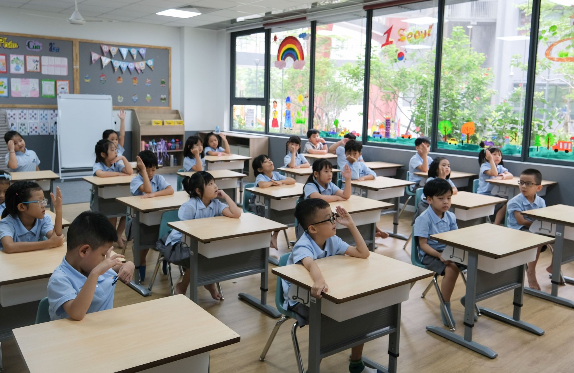 Trường học 22.000m2 ở khu vực Tây Hồ Tây Hà Nội: Cha mẹ được “khuyến cáo” không kèm con làm bài tập về nhà - Ảnh 6.