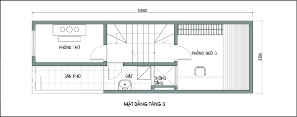 Tư vấn thiết kế nhà ống 33m² có giếng trời và nhiều cây xanh - Ảnh 3.