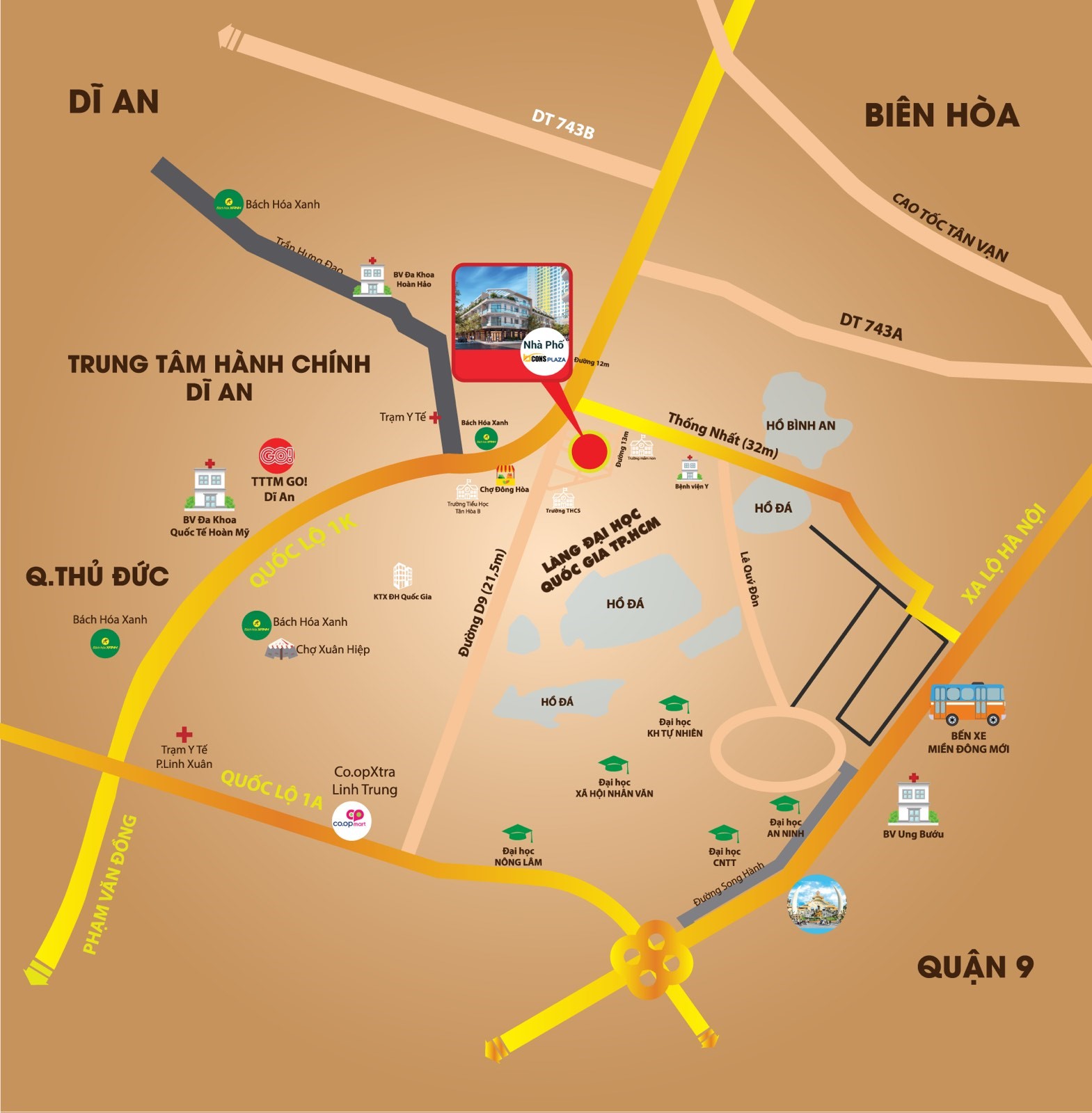 Các yếu tố bảo chứng cho lộ trình tăng giá bền vững của nhà phố Bcons Plaza - Ảnh 1. Các yếu tố bảo chứng cho lộ trình tăng giá bền vững của nhà phố Bcons Plaza - Ảnh 1.