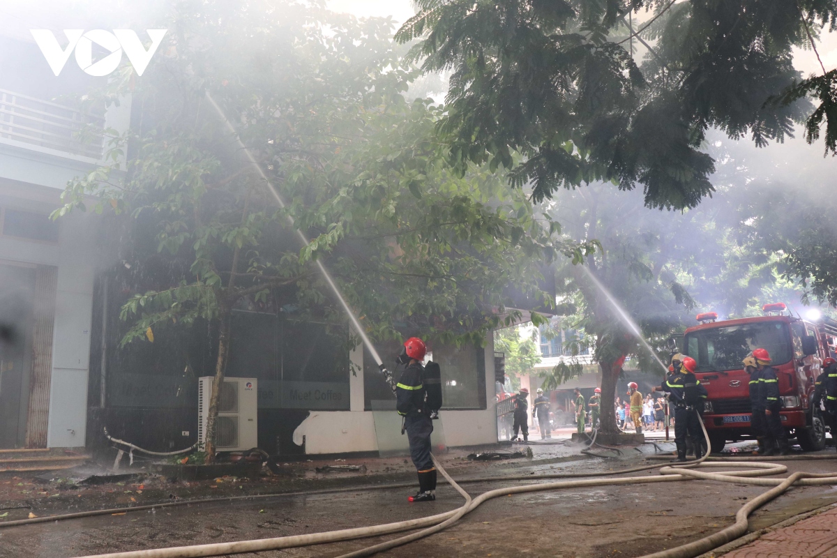 Cháy lớn tại quán Bi-a Club tại Bắc Ninh - Ảnh 1.