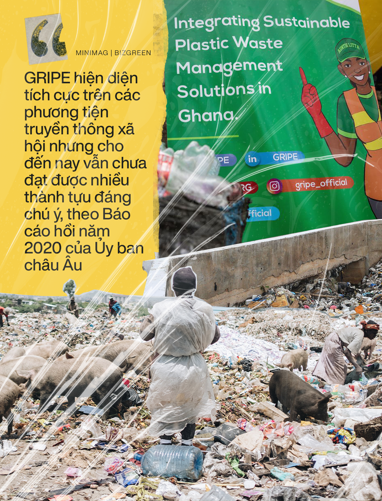 Tây Phi ‘chìm’ trong nhựa: Chưa đến 0,1% phế liệu được tái chế, một thị trấn trở thành nơi để các tổ chức môi trường làm ‘phông bạt’ - Ảnh 2.