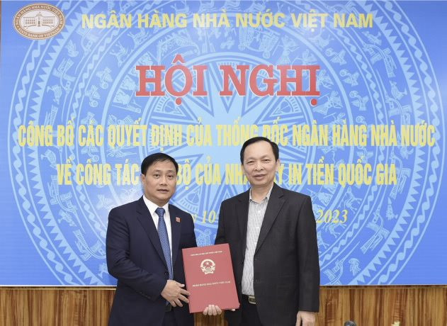 Nhà máy In tiền Quốc gia có dàn lãnh đạo mới - Ảnh 4.