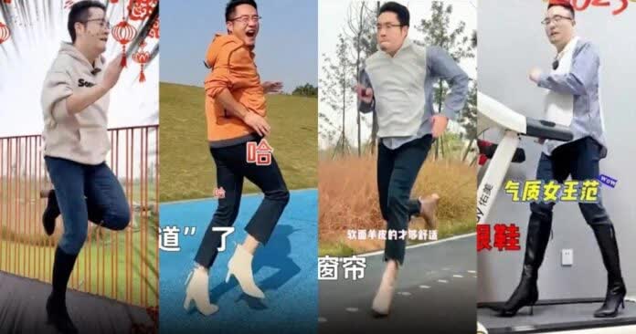 Độc lạ livestream bán hàng của nam nhân xứ Trung: Mặc nội y đến mang giày cao gót chục phân đều cân tất, kiếm 20 tỷ/tháng là chuyện thường - Ảnh 4.