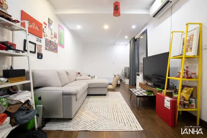 Chi 300 triệu lột xác căn hộ 46m2 ở khu tập thể: Không gian biến hoá xịn xò sẵn sàng rước vợ về dinh - Ảnh 15. Chi 300 triệu lột xác căn hộ 46m2 ở khu tập thể: Không gian biến hoá xịn xò sẵn sàng rước vợ về dinh - Ảnh 15.