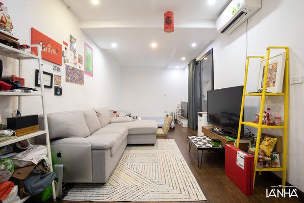 Chi 300 triệu lột xác căn hộ 46m2 ở khu tập thể: Không gian biến hoá xịn xò sẵn sàng rước vợ về dinh - Ảnh 1. Chi 300 triệu lột xác căn hộ 46m2 ở khu tập thể: Không gian biến hoá xịn xò sẵn sàng rước vợ về dinh - Ảnh 1.