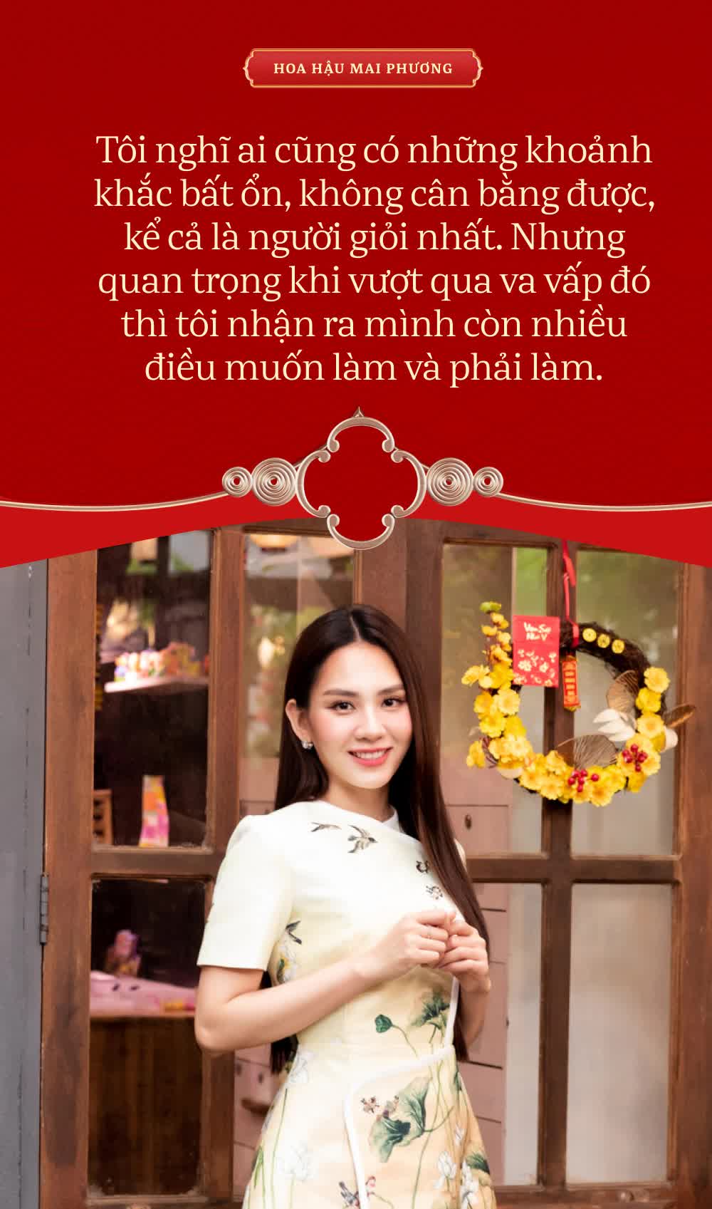 Hoa hậu Mai Phương - mỹ nhân tuổi Mão: 'Tôi không nói phiên bản của mình bây giờ là tốt nhất, nhưng...'  - Ảnh 3.
