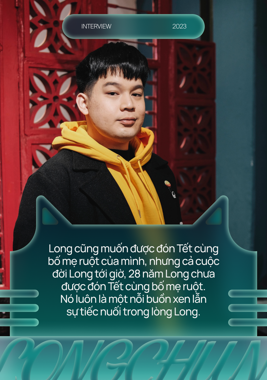 Long Chun: &quot;28 năm chưa từng được đón Tết cùng bố mẹ ruột&quot; và những trải lòng khi đối mặt với anti-fan - Ảnh 8.