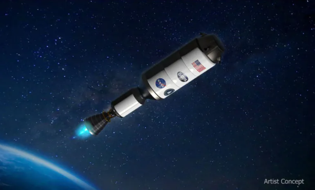 Mỹ thử nghiệm tàu vũ trụ chạy bằng năng lượng hạt nhân vào năm 2027 - Ảnh 1.
