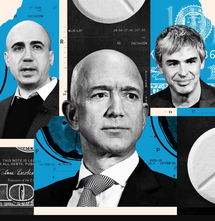 ‘Người bất tử’: Dự án điên rồ hàng tỷ USD tìm 'thuốc trường sinh' với sự tham gia của Jeff Bezos, Peter Thiel, Larry Page và Sergey Brin - Ảnh 2.