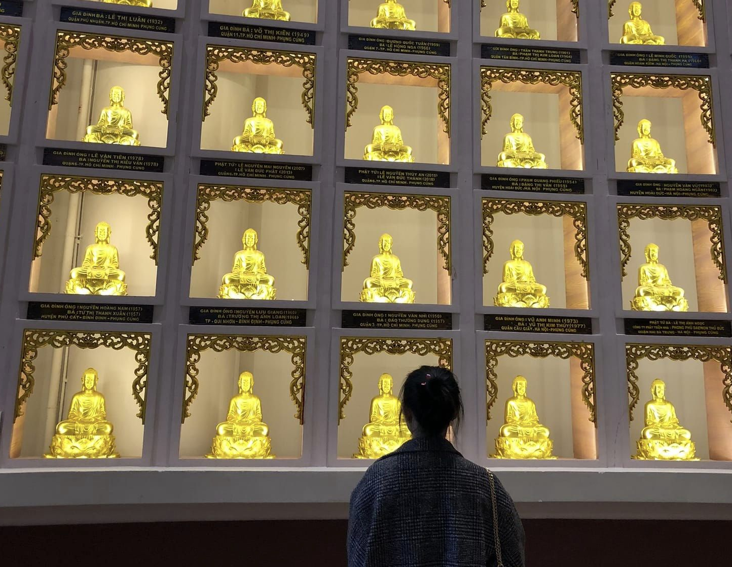 Tượng Phật ngồi từng cao nhất Đông Nam Á thu hút ngàn người đến chiêm bái - Ảnh 5.