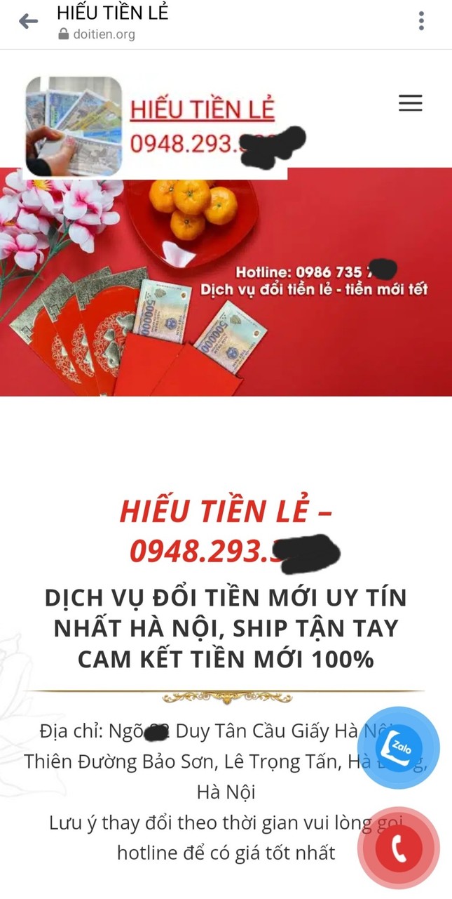 Dịch vụ đổi tiền ‘hốt bạc’ dịp Tết - Ảnh 5.