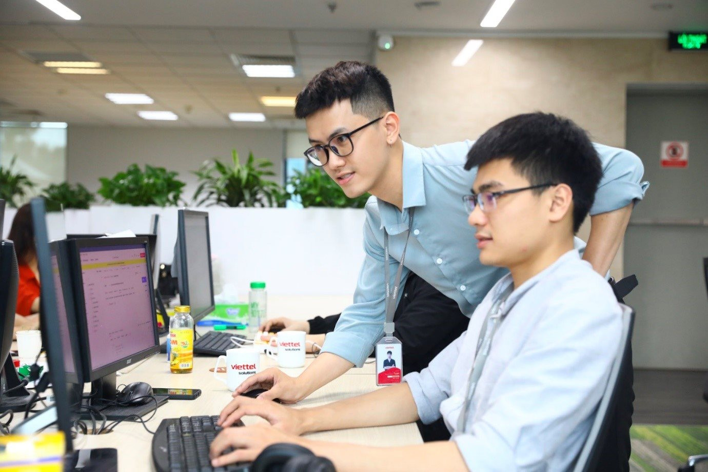 Những góc làm việc cực ‘chill’ ở Viettel Solutions - Ảnh 8. Những góc làm việc cực ‘chill’ ở Viettel Solutions - Ảnh 8.