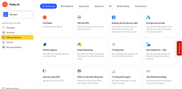 Ra mắt Maika AI - Trợ lý sáng tạo nội dung cho người làm marketing - Ảnh 1. Ra mắt Maika AI - Trợ lý sáng tạo nội dung cho người làm marketing - Ảnh 1.