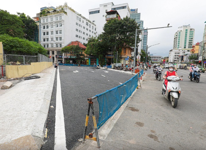 Hoàn trả mặt đường tuyến metro Nhổn - Ga Hà Nội - Ảnh 3.