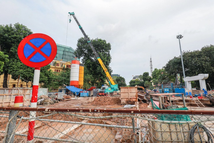 Hoàn trả mặt đường tuyến metro Nhổn - Ga Hà Nội - Ảnh 5.