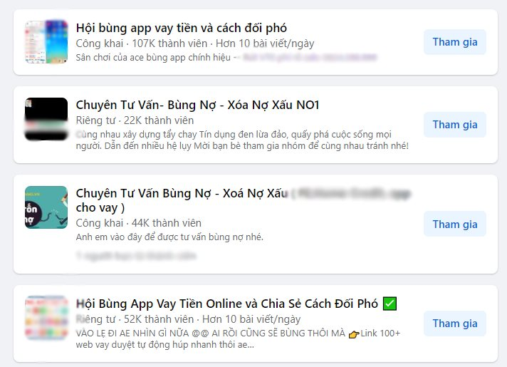 Sự thật đằng sau các nhóm “bùng nợ”, người dùng cẩn thận mất tiền khi tham gia - Ảnh 1.