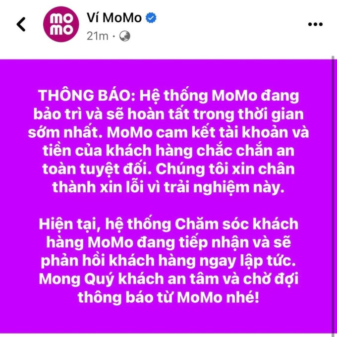 Ví điện tử MoMo gặp lỗi, tài khoản của nhiều người chỉ còn đúng số 0: Nguyên nhân bất ngờ! - Ảnh 4.