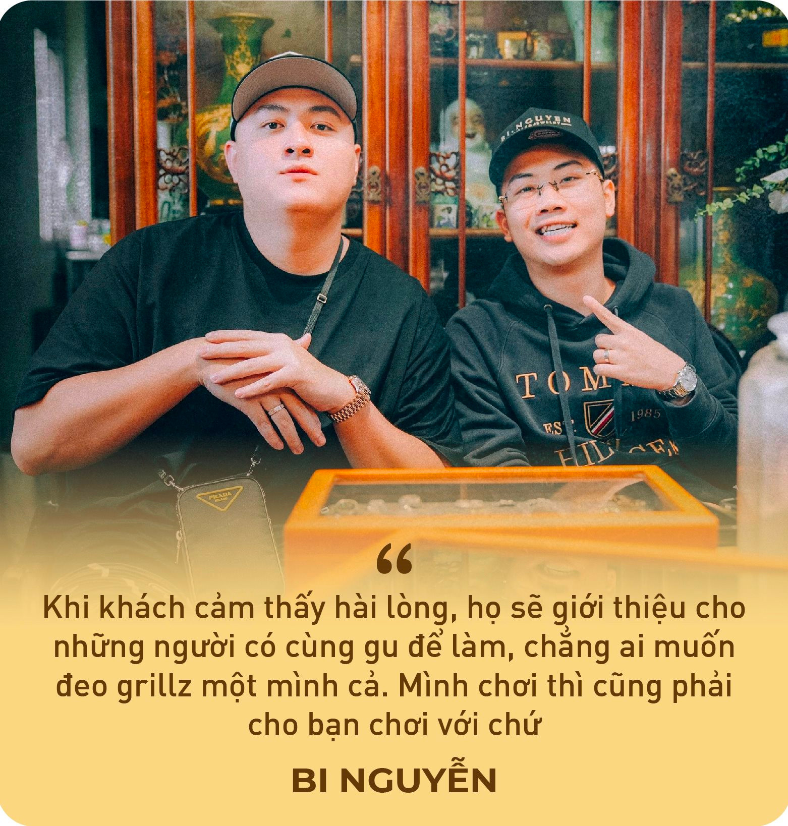 Ông chủ thương hiệu trang sức răng kể chuyện bị hiểu nhầm “vớ được khách sộp”, cơ duyên gắn kim cương lên răng cho rapper Binz và làm trang sức cho CEO tập đoàn lớn - Ảnh 3. Ông chủ thương hiệu trang sức răng kể chuyện bị hiểu nhầm “vớ được khách sộp”, cơ duyên gắn kim cương lên răng cho rapper Binz và làm trang sức cho CEO tập đoàn lớn - Ảnh 3.