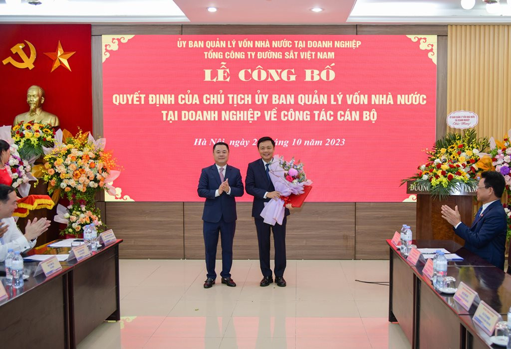 Đường sắt Việt Nam có Tổng giám đốc mới - Ảnh 1.