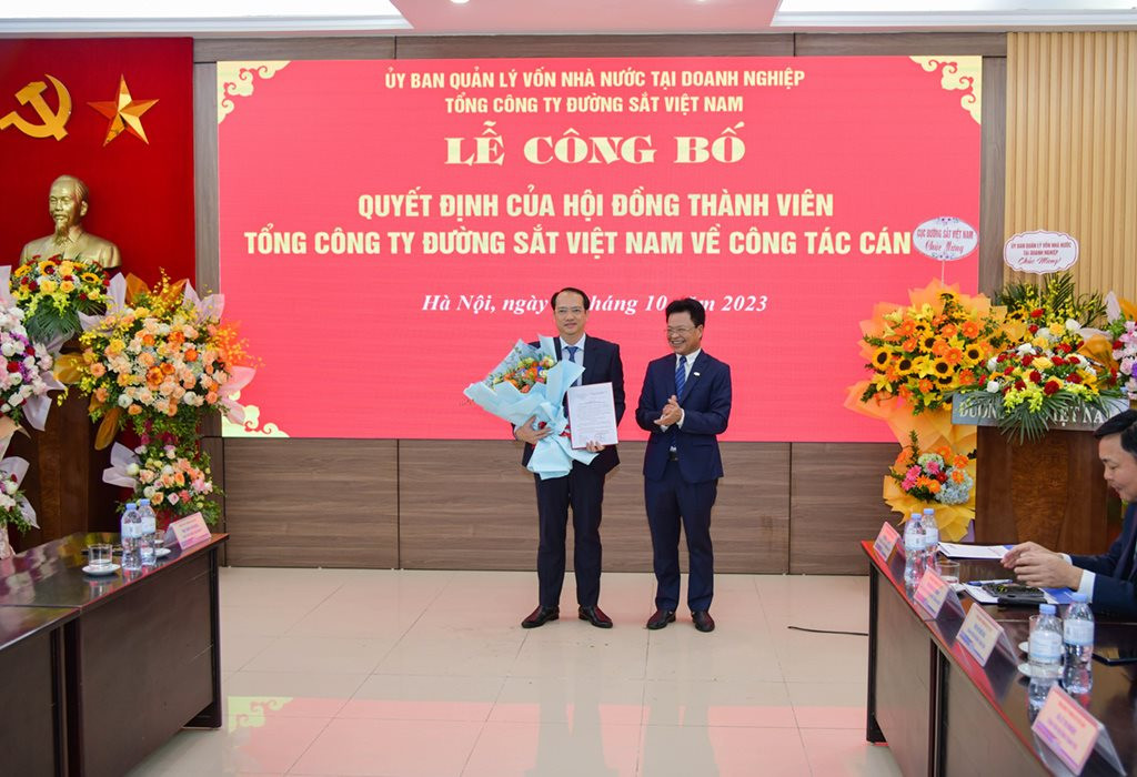 Đường sắt Việt Nam có Tổng giám đốc mới - Ảnh 3.
