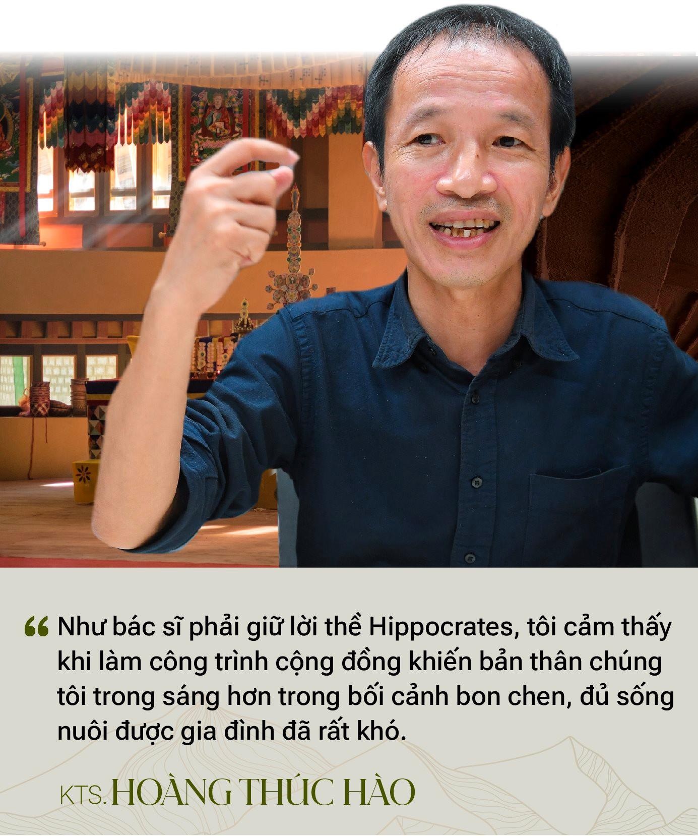 Tự bỏ 1 tỷ đồng làm nhà ở cộng đồng khi mới ra trường, xây hàng trăm trường học vùng cao, nhà ở cho người nghèo, KTS. Hoàng Thúc Hào: “Tôi thấy bản thân trong sáng hơn” - Ảnh 8.