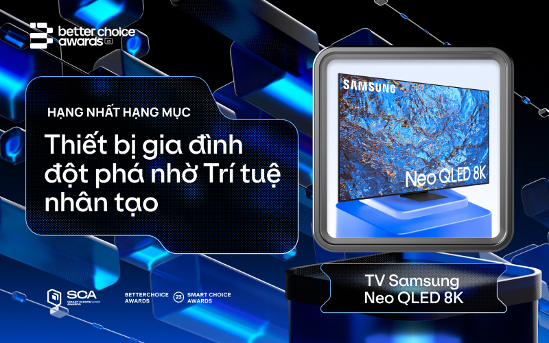 Better Choice Awards 2023: Samsung thắng đậm với 2 hạng mục Thiết bị gia đình - Ảnh 3. Better Choice Awards 2023: Samsung thắng đậm với 2 hạng mục Thiết bị gia đình - Ảnh 3.