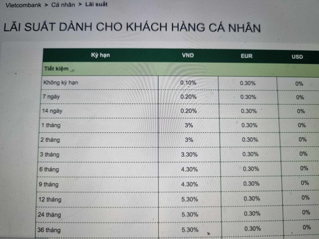 Lãi suất tiết kiệm chạm đáy, người dân 'đổ tiền' vào đâu? - Ảnh 1.