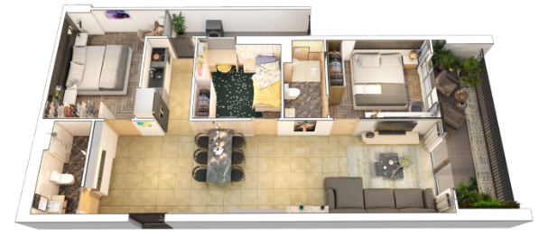 Xu hướng chuyển đổi sang căn hộ chung cư diện tích lớn tăng cao - Ảnh 1.