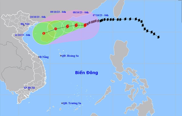 Diễn biến mới nhất về đợt không khí lạnh đang tràn xuống miền Bắc - Ảnh 1.